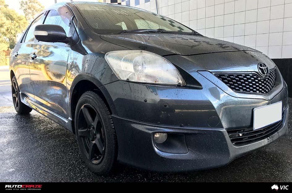 TOYOTA COROLLA C SPEC2 SATIN BLACK